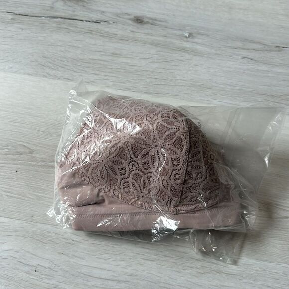 Maidenform Soft Support Wireless Bralette, Blush XL Lace DM2314 NWT in packaging - Picture 2 of 4